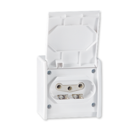 Utičnica trofazna OG PVC IP44 Power Line art.243.00, Aling Conel - 3145390