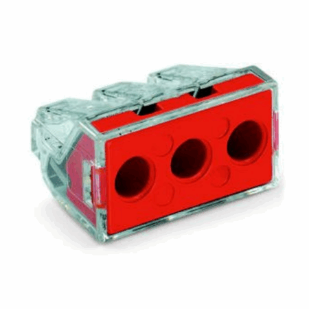 Stezaljka bezvijčana 3x2,5-6 mm² In=41A art.773-173, Wago - 2385082