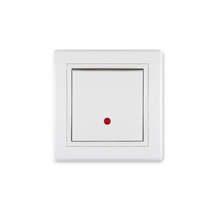 Prekidač obični 16A indikatorski P/Ž prestige art.6191.000, Aling Conel - 3101130