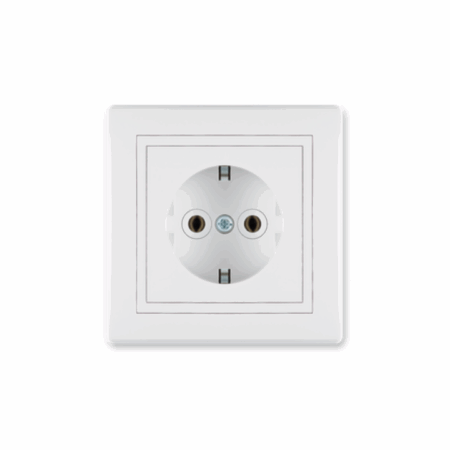 Utičnica dvopolna sa polikarbonatnim jezgrom P/Ž prestige art.630.000, Aling Conel - 3101190