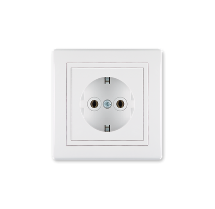 Utičnica dvopolna sa porcelanskim jezgrom P/Ž prestige art.600.000, Aling Conel - 3101170