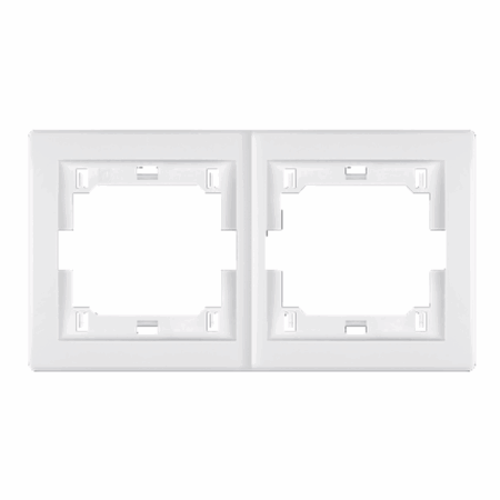 Okvir prestige dvostruki horizontalni bijeli art.6701.0, Aling Conel - 3101530