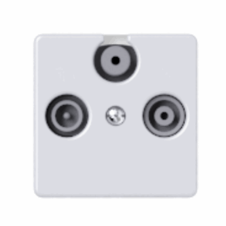 Utičnica antenska krajnja SAT P/Ž mikro 16512, EM - 3107190