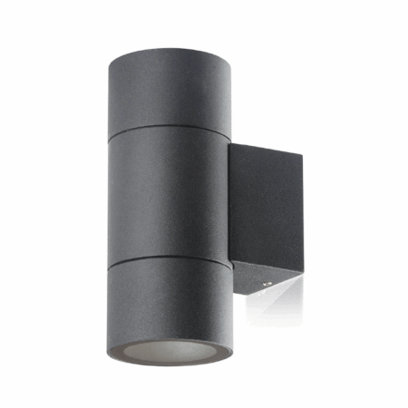 Svjetiljka zidna 2xGU10 IP65 WM002 grey, IL - 8304358