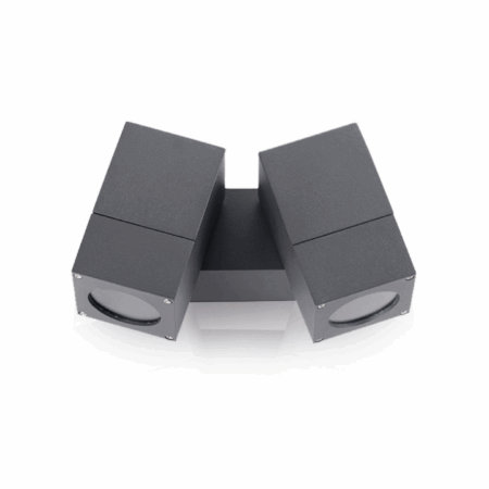 Svjetiljka zidna 2xGU10 WM053 grey, IL - 8304373