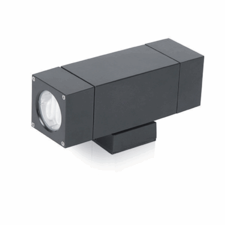 Svjetiljka zidna 2xGU10 IP54 WM052 grey, IL - 8304396