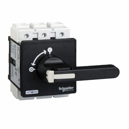 Grebenasta sklopka Vario 3P 125A crna 4 vijka VBF5 Schneider Electric - 4629291